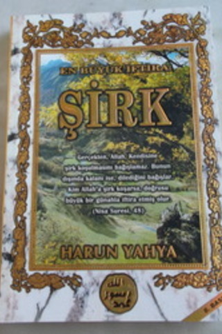 En Büyük İftira Şirk Harun Yahya