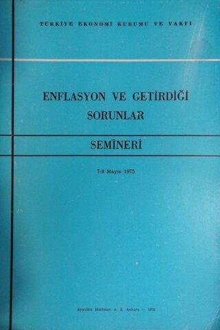 Enflasyon ve Getirdiği Sorunlar Semineri