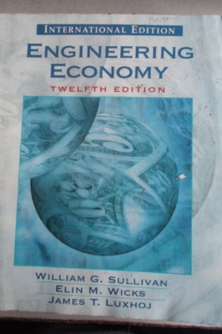 Engineering Economy William G. Sullivan
