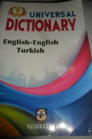 English - English English - Turkish Dictionary