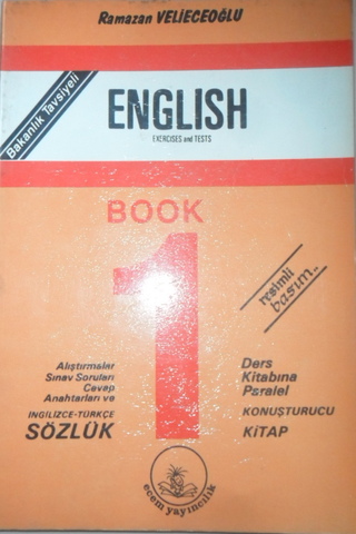 ENGLISH EXERCIES AND TESTS BOOK 1 Ramazan Velieceoğlu