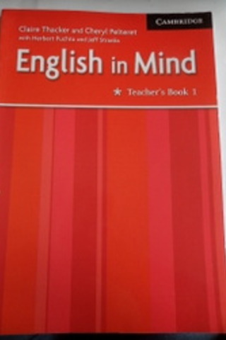 English İn Mind Teacher's Book 1 Herbert Puchta