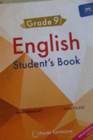 English Student's Book Grade 9 Ayhan Karakurt
