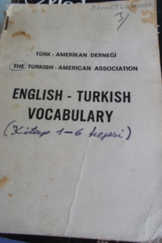 English - Turkish Vocabulary