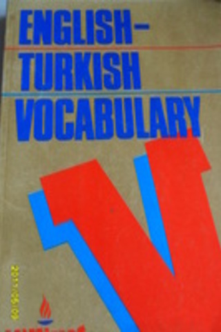 English - Türkish Vocabulary