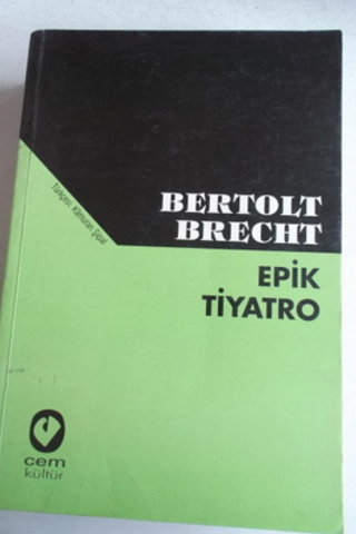 Epik Tiyatro Bertolt Brecht