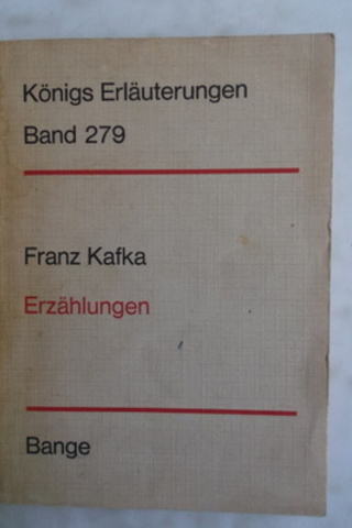 Erzahlungen Franz Kafka
