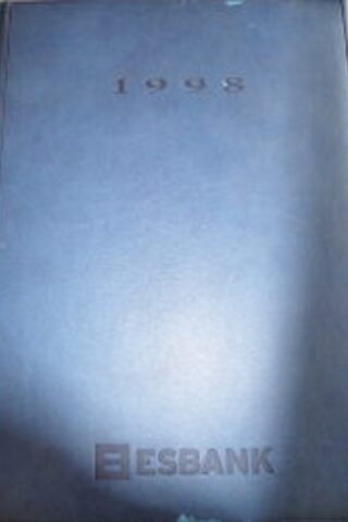 Esbank Ajanda / 1998