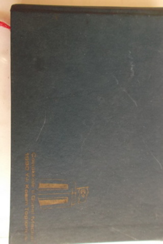 Eski Defter ( Çanakkale İl Genel Meclis Toplantısı )