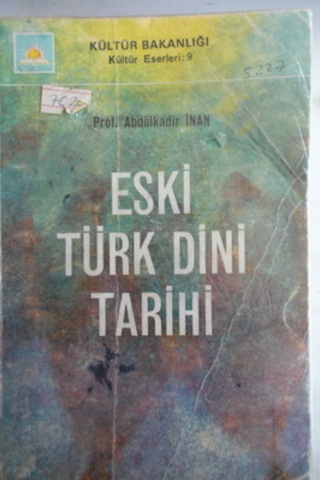 Eski Türk Dini Tarihi Abdülkadir İnan
