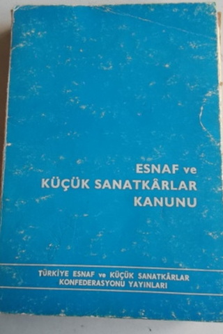 Esnaf ve Küçük Sanatkarlar Kanunu