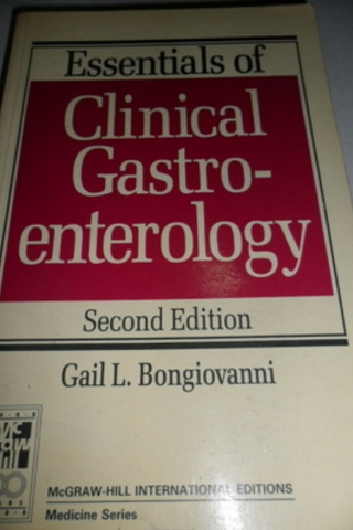 Essentials Of Clinical Gastroenterology Gail L. Bongiovanni