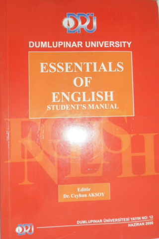 Essentials Of English Student's Manual Ceyhun Aksoy