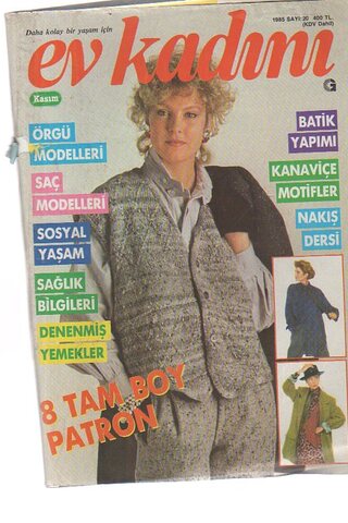 Ev Kadını Dergisi 1985 /20