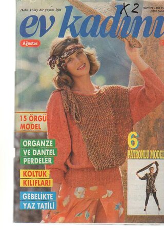 Ev Kadını Dergisi 1986 /29