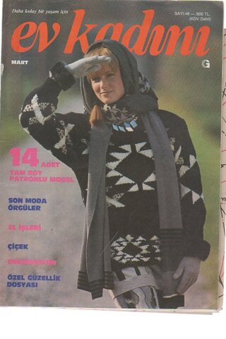 Ev Kadını Dergisi 1988 /48