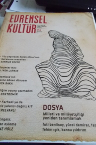 Evrensel Kültür Dergisi 2013 / 256