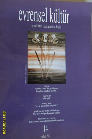 Evrensel Kültür Dergisi 1993 / 14