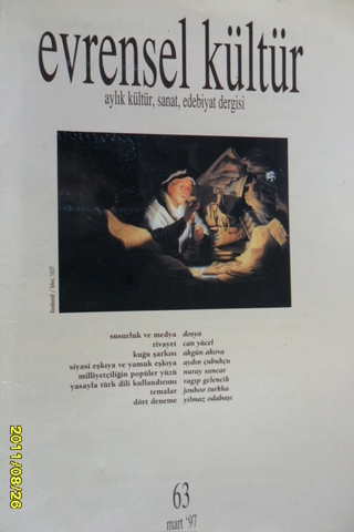 Evrensel Kültür Dergisi 1997 / 63