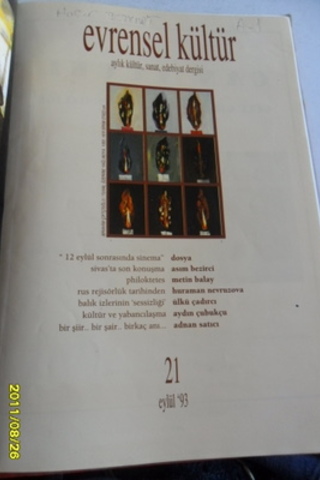 Evrensel Kültür Dergisi 20-25 Evrensel Kültür Dergisi 20-25