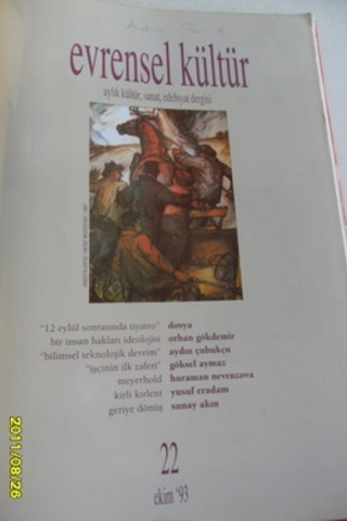 Evrensel Kültür Dergisi 20-25 Evrensel Kültür Dergisi 20-25