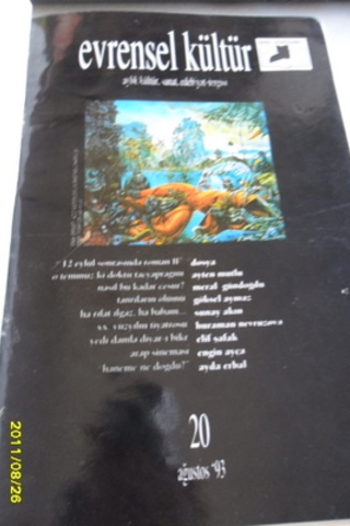 Evrensel Kültür Dergisi 20-25 Evrensel Kültür Dergisi 20-25