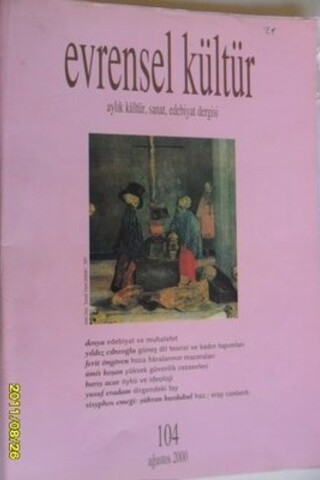 Evrensel Kültür Dergisi 2000 / 104