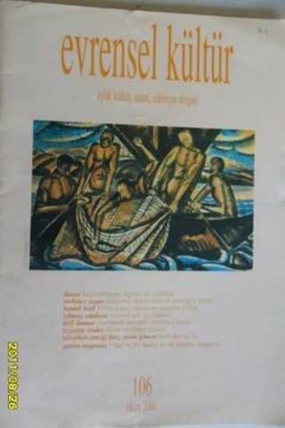 Evrensel Kültür Dergisi 2000 / 106