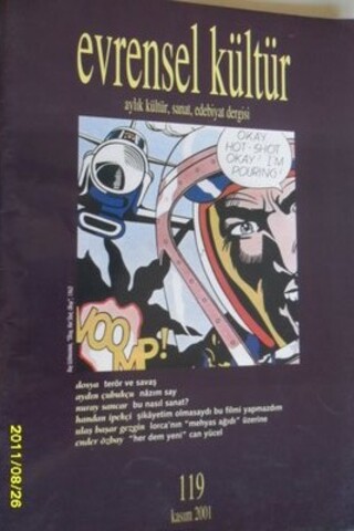 Evrensel Kültür Dergisi 2001 / 119