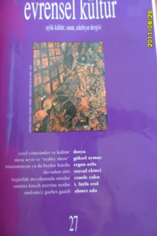 Evrensel Kültür Dergisi 25-32 Evrensel Kültür Dergisi 25-32