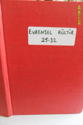 Evrensel Kültür Dergisi 25-32