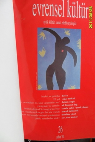 Evrensel Kültür Dergisi 26-31 Evrensel Kültür Dergisi 26-31
