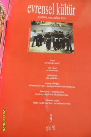 Evrensel Kültür Dergisi 6-13 Evrensel Kültür Dergisi 6-13