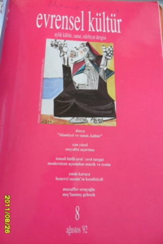 Evrensel Kültür Dergisi 6-13 Evrensel Kültür Dergisi 6-13