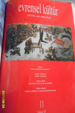 Evrensel Kültür Dergisi 6-13 Evrensel Kültür Dergisi 6-13