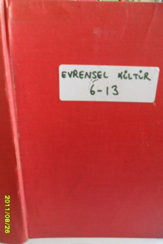 Evrensel Kültür Dergisi 6-13