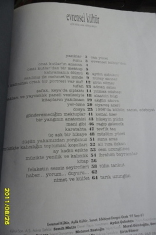 Evrensel Kültür Dergisi 61-72