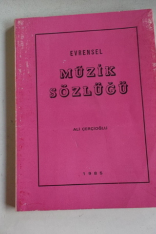 Evrensel Müzik Sözlüğü Ali Çerçioğlu