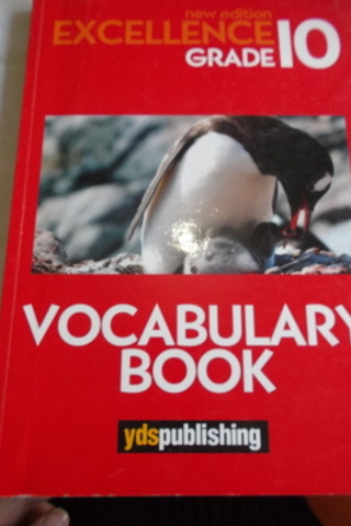Excellence Grade 10 Vocabulary Book