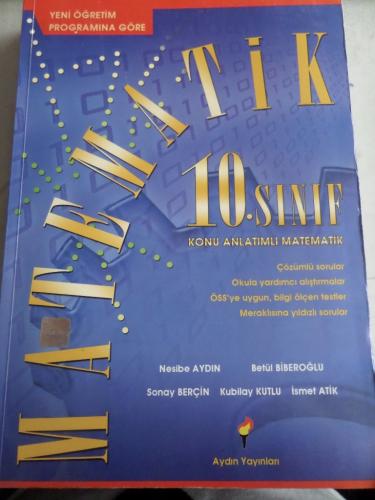 10. Sınıf Matematik Konu Anlatımlı Nesibe Aydın
