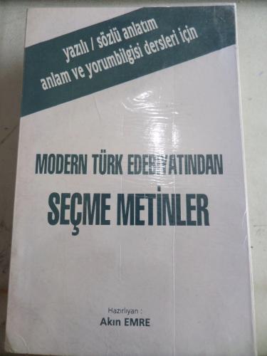 Modern Türk Edebiyatından Seçme Metinler