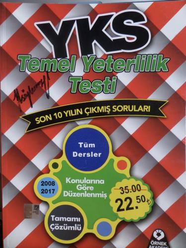 YKS Temel Yeterlilik Testi / Son 10 Yılın Çıkmış Soruları
