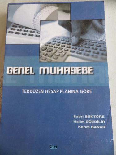 Genel Muhasebe Sabri Bektöre