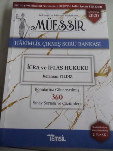 Müessir Hakimlik Çıkmış Soru Bankası İcra ve İflas Hukuku