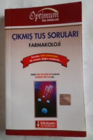 Farmakoloji Çıkmış Tus Soruları Sami Selçukbiricik