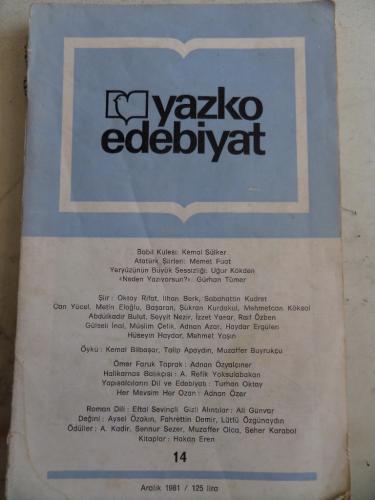 Yazko Edebiyat 1981 / 14