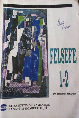Felsefe 1-2 Dr. Mehmet Meder