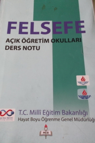 Felsefe Açık Öğretim Okulları Ders Notu 1