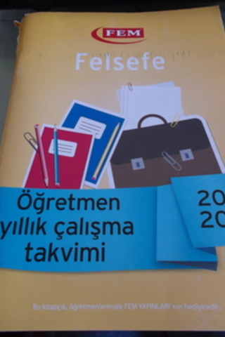 Felsefe Öğretmen Yıllık Çalışma Takvimi