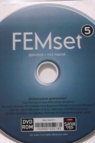 Femset 5 2011-2012 - YGS Hazırlık / Cd